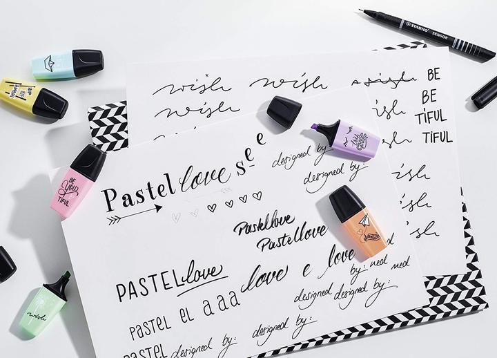 Immagine prodotto STABILO Evidenziatore BOSS MINI Pastel Love (Turchese, 2 mm, 1 x)