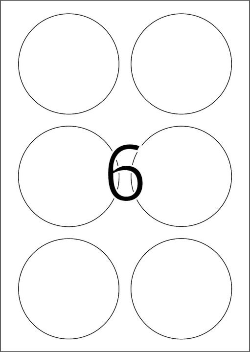 Image du produit HERMA Étiquettes détachables A4