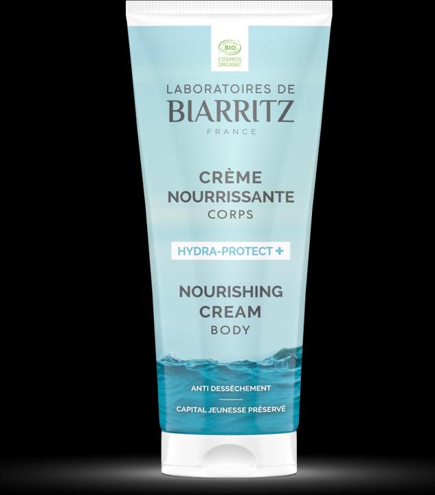 Produktbild Laboratoires de Biarritz Pflegende BIO-Körpercreme Hyaluronsäure & Rotalge - 200ml - Hydra-Protect + (Körpercreme, 200 ml)