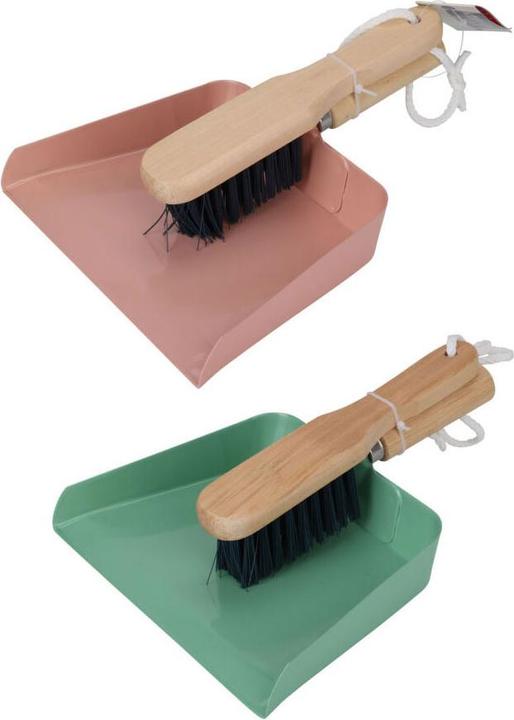 Produktbild Kinder Kehrset Metall sortiert 19x24x7cm