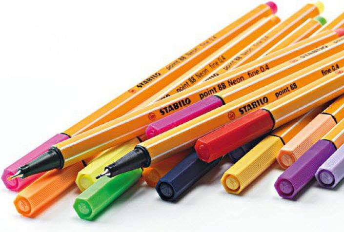 Produktbild STABILO point 88 Fineliner (Hellgrau, 1 x)