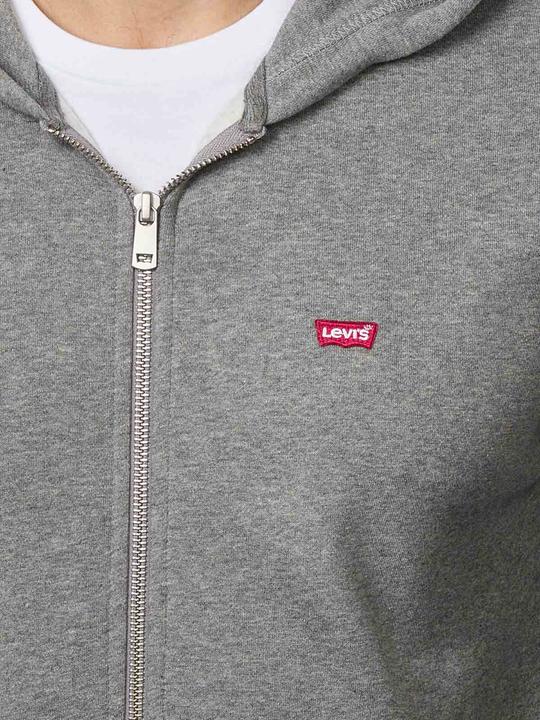 Actual product image Levis Zip Hoodie chisel grey heather (M)