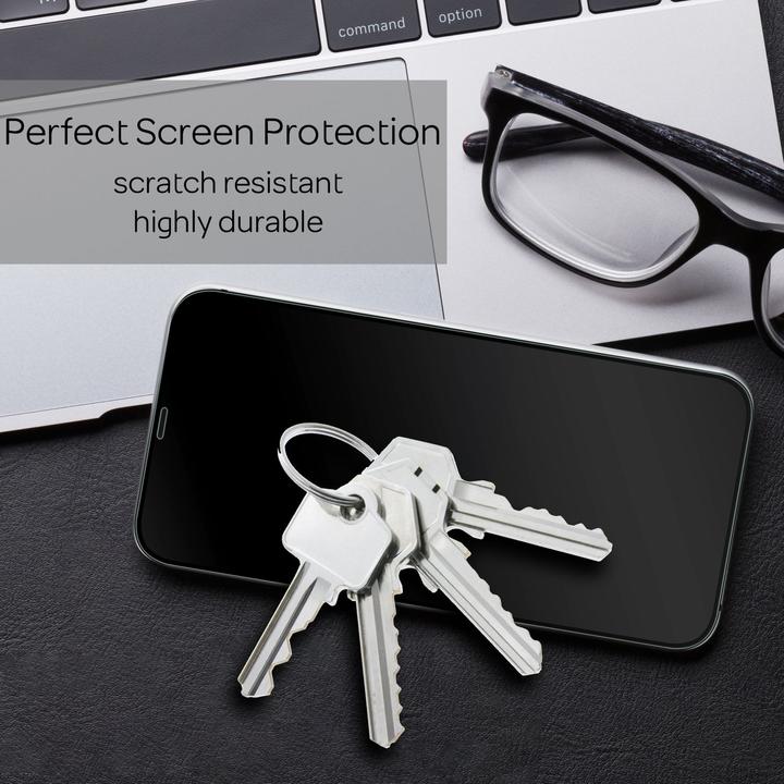 Produktbild Nalia 4x Schutzglas & 1x Schablone (4 Stück, Apple iPhone 12 Pro Max)