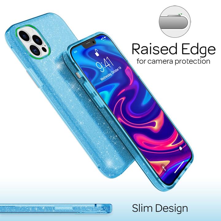 Produktbild Nalia Glitzer Handyhülle (Apple iPhone 12 Pro Max)