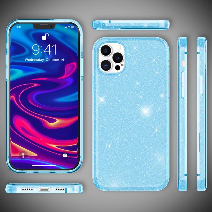 Produktbild Nalia Glitzer Handyhülle (Apple iPhone 12 Pro Max)