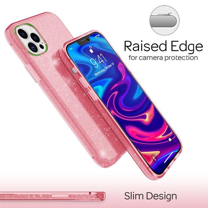 Produktbild Nalia Glitzer Handyhülle (Apple iPhone 12 Pro Max)