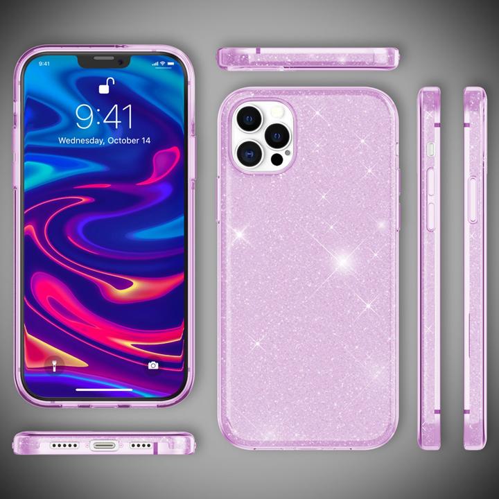 Produktbild Nalia Glitzer Handyhülle (Apple iPhone 12 Pro Max)
