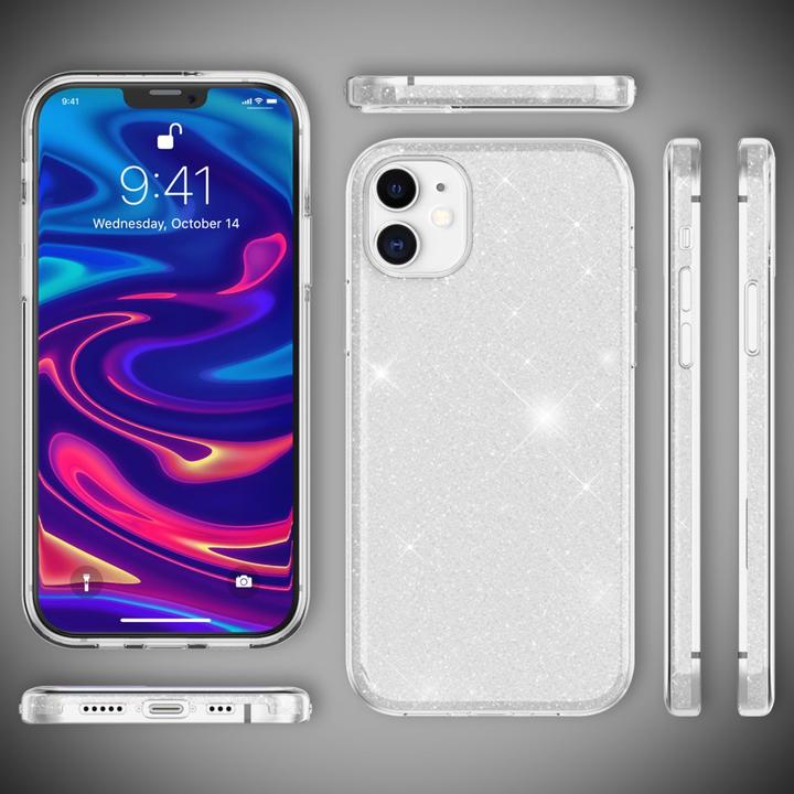 Actual product image Nalia Glitter mobile phone case (Apple iPhone 12)