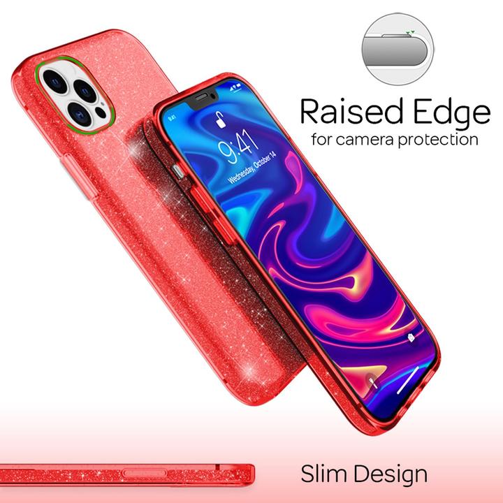 Produktbild Nalia Glitzer Handyhülle (Apple iPhone 12 Pro Max)