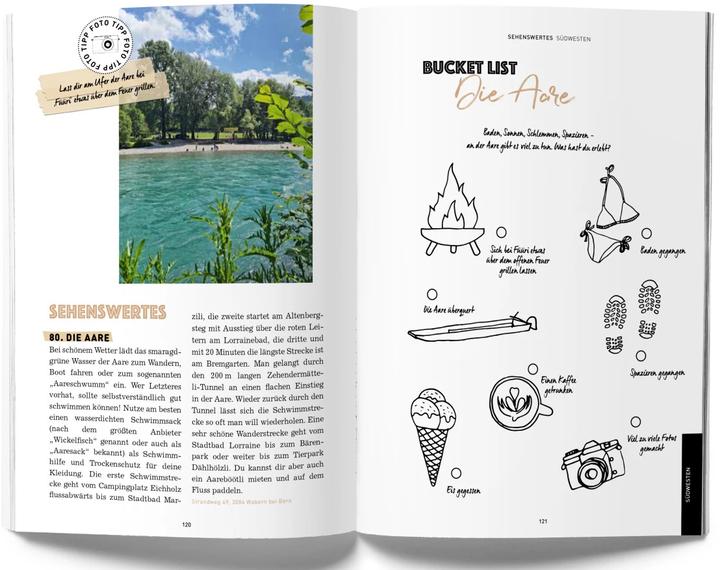 Produktbild GuideMe Travel Book Bern – Reiseführer (Deutsch, Judith Stöckli, 2023)