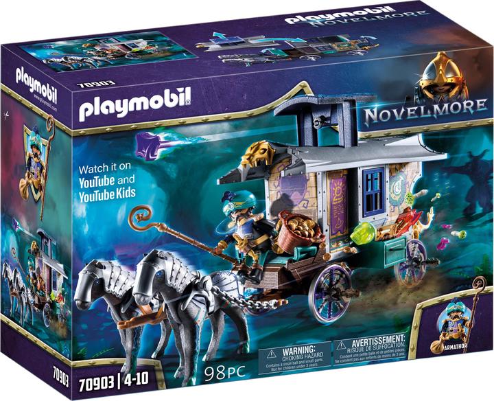 Actual product image Playmobil Violet Vale dealer carriage (70903, Playmobil Novelmore)