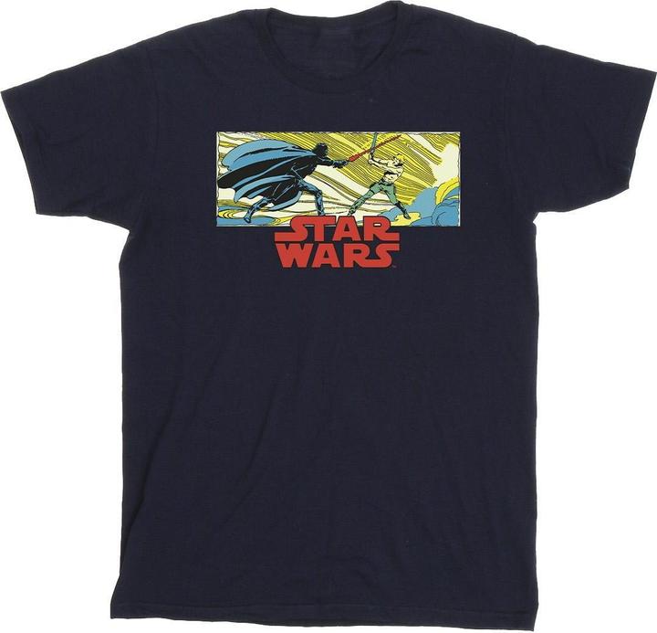 Star Wars Comic Strip Luke And Vader TShirt (M)