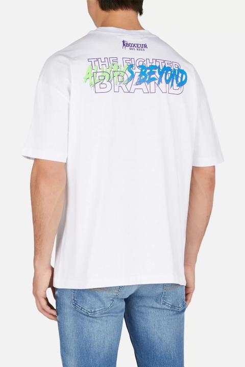 Actual product image Boxeur des Rues Roundneck T-Shirt W/ Prints (S)