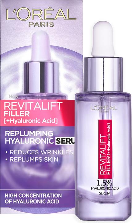 Actual product image L'Oréal Paris L'Oréal - Revitalift Filler Serum 1.5% HA (30 ml)