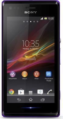 Sony Xperia M (4 GB, Violett, 4", Single SIM, 5 Mpx, 3G)