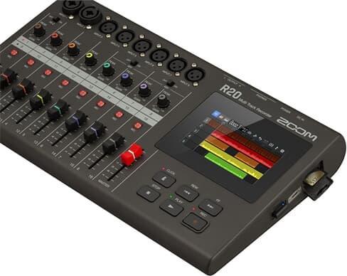Image du produit Zoom R20 (UK/NEW) Enregistreur multipiste (Enregistreur multipiste)