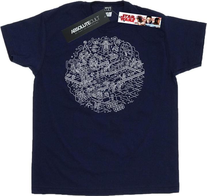 Star Wars Christmas Death Star TShirt (XL)