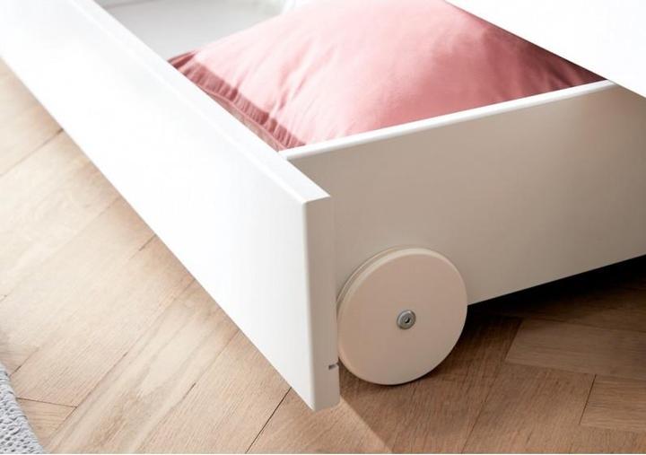 Produktbild Flexa Bett White mit 2 Schubkasten (90 x 200 cm)