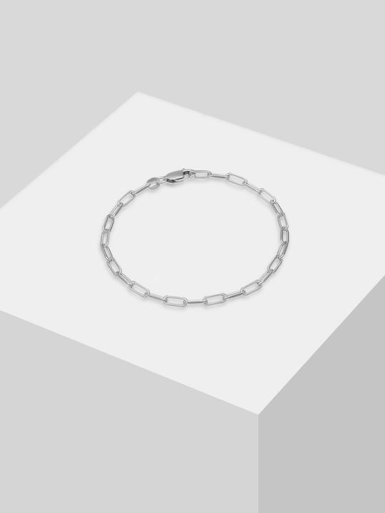 Immagine prodotto Elli Basic Gliederkette Ovales Design (16 cm, Argento)