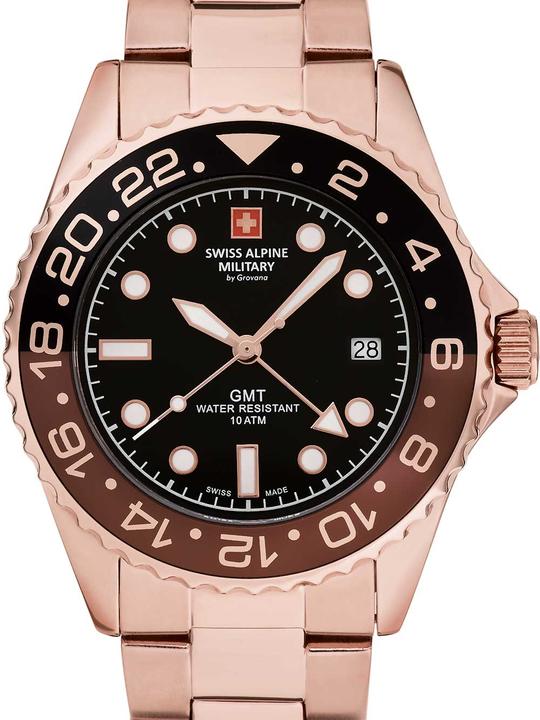 Swiss Alpine Military 7052.1164 GMT Diver 42mm 10ATM (Analoguhr, 42 mm)