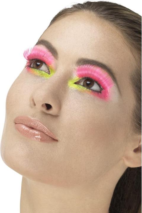 Smiffys 80er Jahre - Neon Party (Künstliche Wimpern)