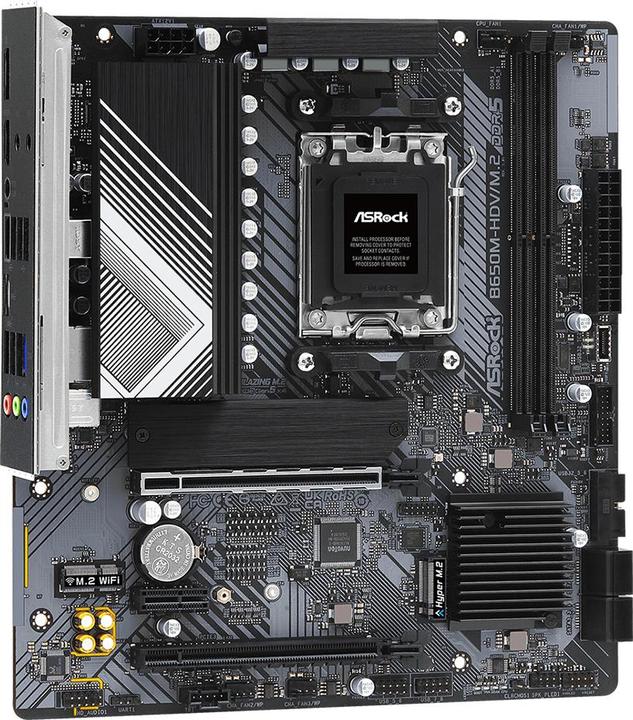 Immagine prodotto AsRock B650M-HDV/M.2 AM5 al dettaglio (AM5, AMD B650, mATX)