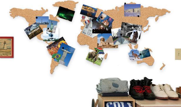 Image du produit Luckies Carte de Corkboard (100 x 45,5 cm)