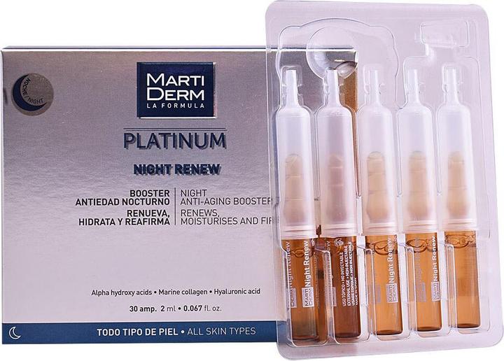 Martiderm Platinum Night Renew Ampullen 30 x 2 ml (60 ml)