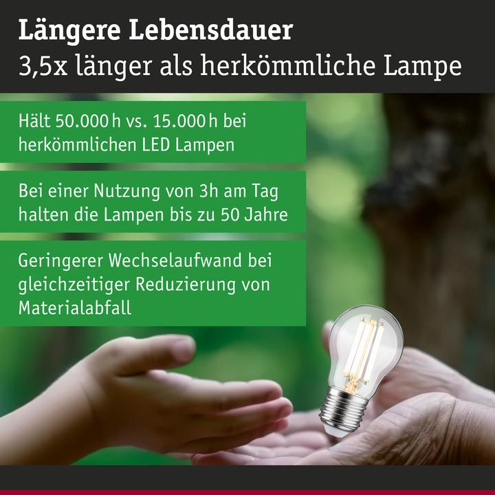 Produktbild Paulmann Tropfen Eco-Line (E27, 4 W, 840 lm, 1 x, A)
