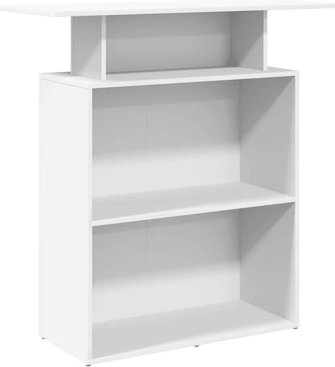 Produktbild VidaXL Empfangstheke Weiss 100x40x104 cm Holzwerkstoff Empfangstresen