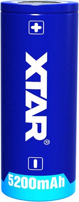 Actual product image Xtar Akku 26650 PCB geschützt, 26,5x68,2mm (1 pcs., 5200 mAh)