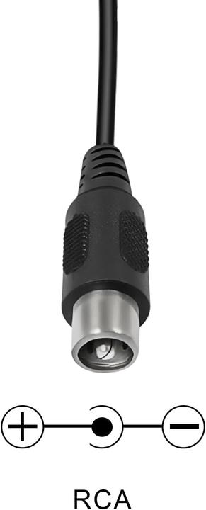 Actual product image Hauteook Li-Ion Ladegerät mit 3 Pin XLR und DC Kopf