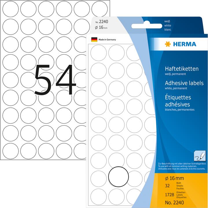 Produktbild HERMA Markierungspunkte