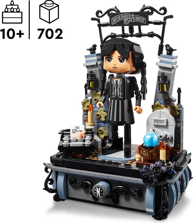 Image du produit LEGO Figure de construction Wednesday Addams (76780, LEGO Wednesday)
