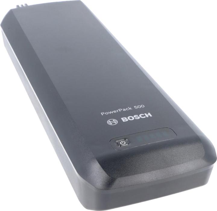 Produktbild Bosch eBike Gepäckträgerakku PowerPack 500 Wh BBP3350 schwarz (500 Wh, E-Bike Akku)