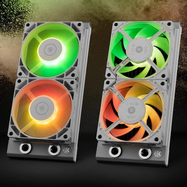 Image du produit EKWB EK Vanduo Blocks EK-Loop FPT 140er DRGB PWM Ventilateur, 600-2200U (140 mm, 1 x)