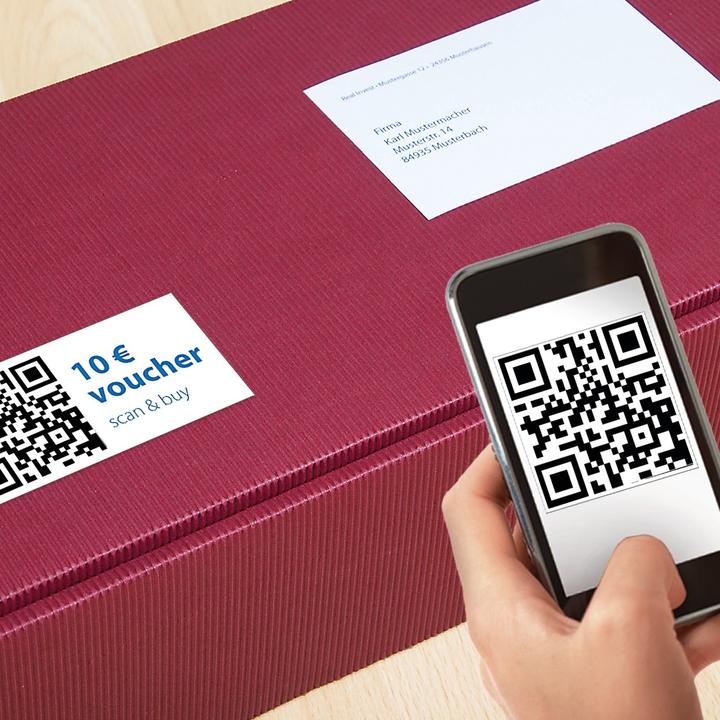 Produktbild HERMA QR Code Etiketten A4