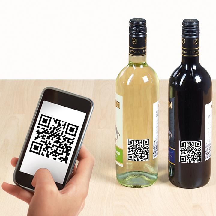 Produktbild HERMA QR Code Etiketten A4