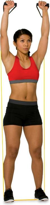 Actual product image Iron Gym Resistance tube trainer - Yellow