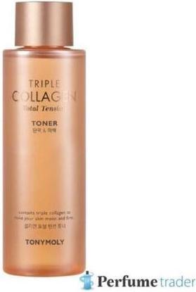 Actual product image Tony Moly Hydrating skin tonic Triple Collagen Total Tension (Toner) 200 ml (Tonic water, 200 ml)
