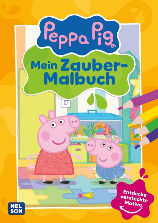 Produktbild Peppa Wutz Ausmalbilder: Mein Zauber-Malbuch