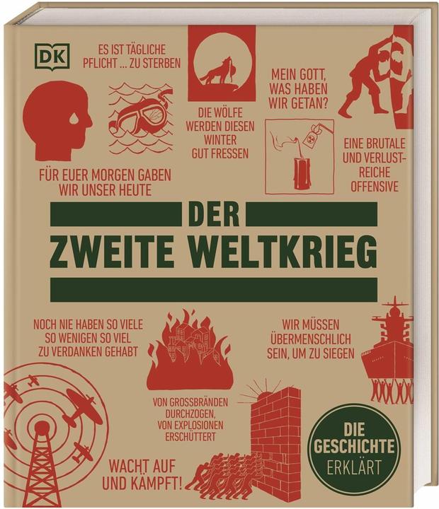 Gilbert:Big Ideas. Der Zweite Weltkrieg (Simon Adams, Reg G. Grant, Jacob Field, Christopher Westhorp, Adrian Gilbert, Brigitte Rüssmann & Wolfgang Beuchelt, Joel Levy, Tedesco)