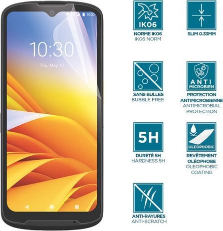 Produktbild Mobilis Screen Protector Anti-Shock IK06 - Clear for Zebra TC16