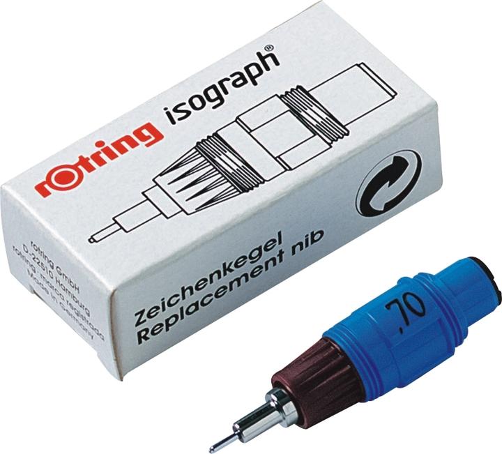 Produktbild Rotring Zeichenkegel zu Isograph (Blau, 1 x)