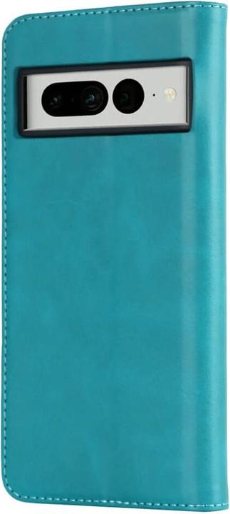 Actual product image Cover-Discount Google Pixel 7 Pro - Stand Flip Case Cover turquoise (Google Pixel 7 Pro)