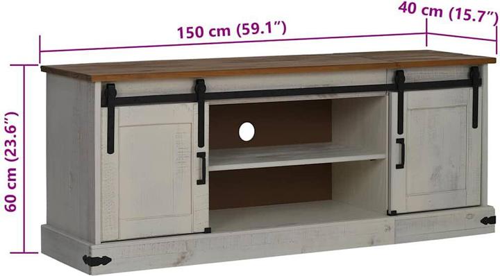 Immagine prodotto VidaXL Marthena (150 x 40 x 60 cm)