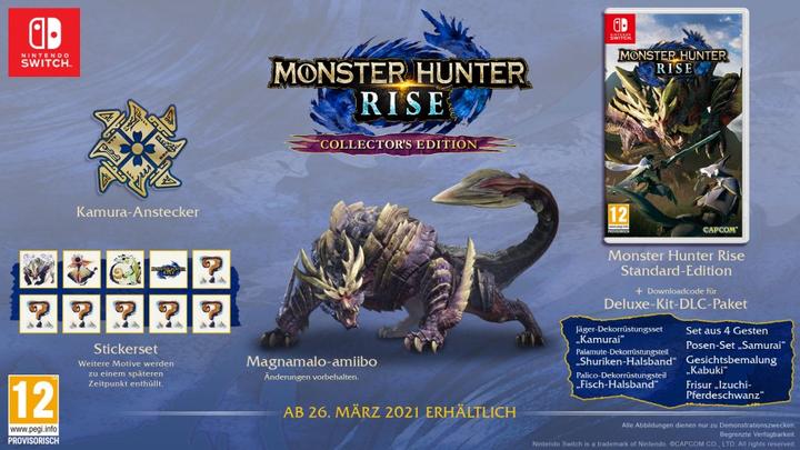 Image du produit Nintendo Monster Hunter Rise Edition collector (Switch, Multilingue)