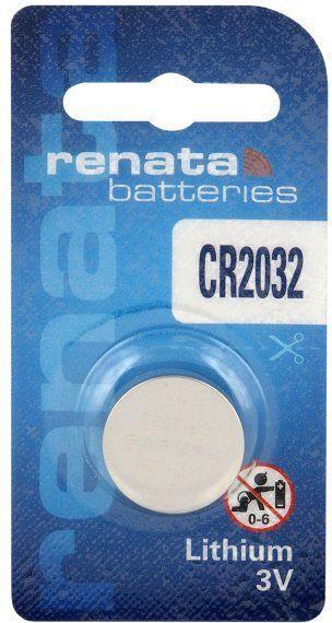 Actual product image Renata Lithium CR2032 (1 pcs., CR2032, 225 mAh)