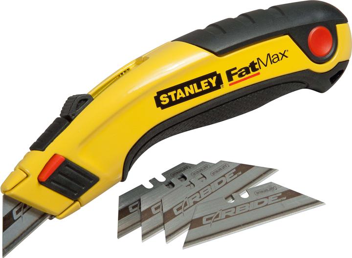 Actual product image Stanley Messer FatMax mit 5 Carbide Klingen (Cutters)