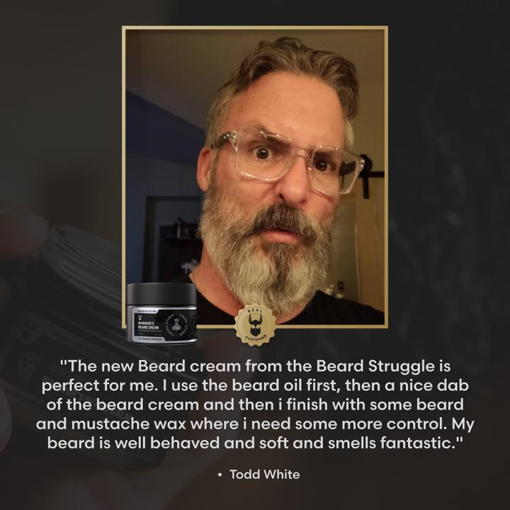 Actual product image The Beard Struggle Beast Ragnarok Rising Beard Cream
